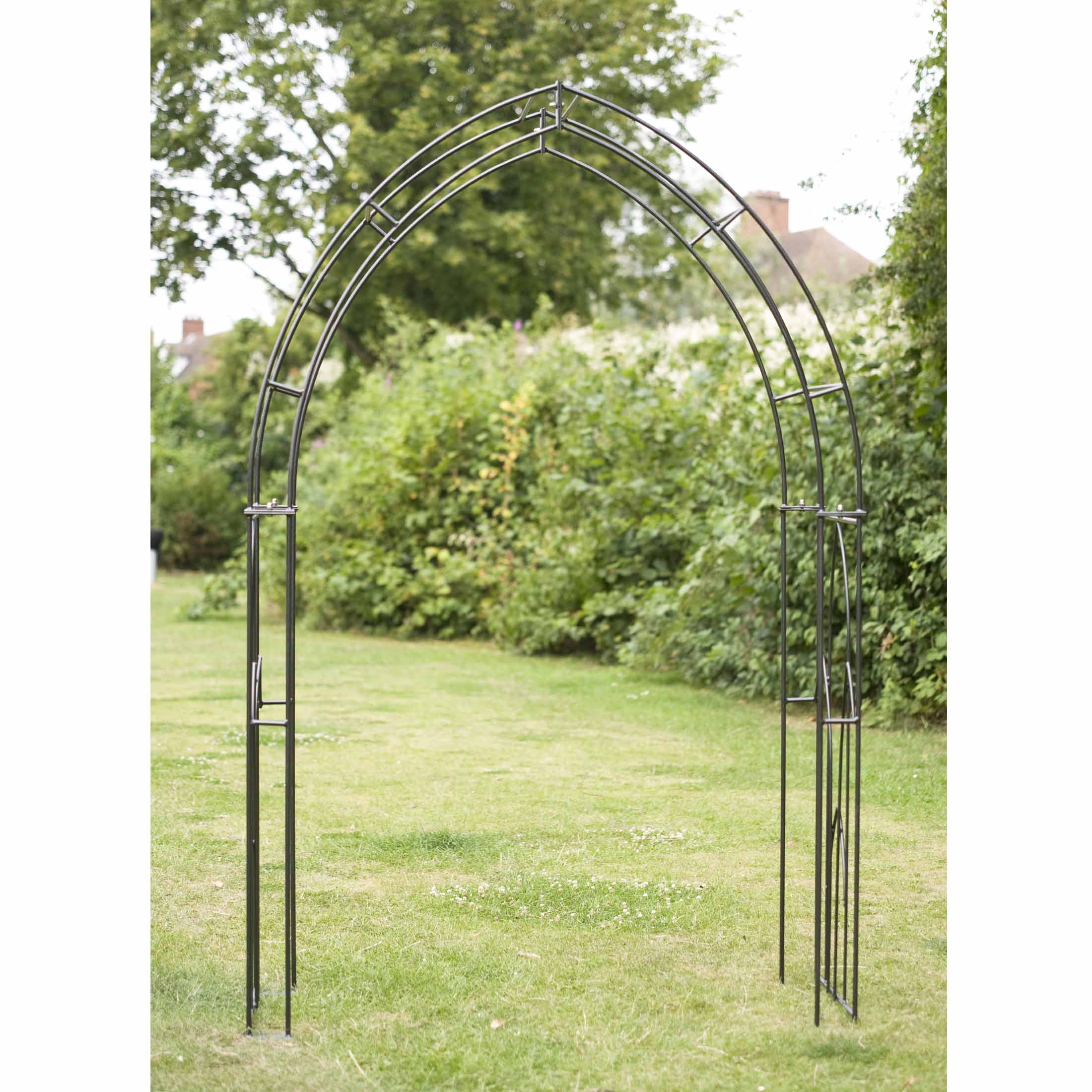 Gothic Steel Garden Arch - The Orchard Home and Gifts